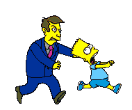Ředitel Skyner a Bart